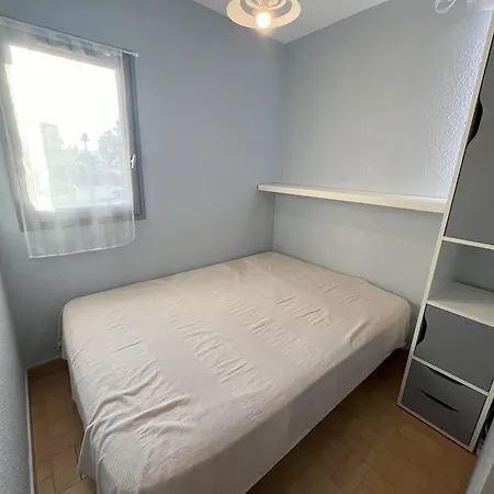 T2 Renove Cap D'agde: 4 Pers, Parking, Prox Plages - Fr-1-749-74 شقة *